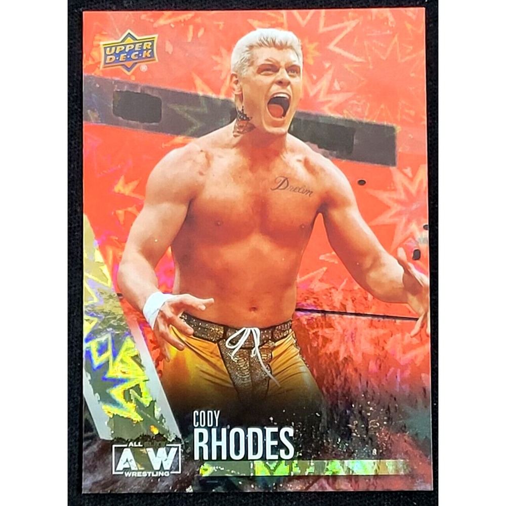 2021 UPPER DECK AEW CODY RHODES DYNAMITE PARALLEL